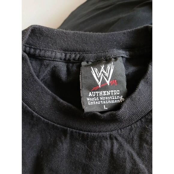 WWE mens y2k vintage D GENERATION TRIPP H cross tee black green Shawn Michaels - Picture 5 of 6